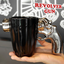 Carregar imagem no visualizador da galeria, 1Pc Ceramics Cup Revolver cup Mug pistol shaped Funny Ceramic Cup Cool Coffee mug To Send Boys Friends Birthday Gifts CL04014