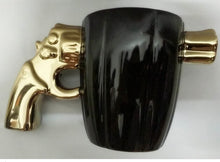 Carregar imagem no visualizador da galeria, 1Pc Ceramics Cup Revolver cup Mug pistol shaped Funny Ceramic Cup Cool Coffee mug To Send Boys Friends Birthday Gifts CL04014