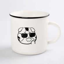 Carregar imagem no visualizador da galeria, 400ml Funny Cat Mug High Quality Hand Painted Ceramic Cup Coffee Milk Tea Breakfast Handle Mugs Drinkware Novelty Gifts