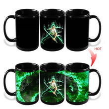 Carregar imagem no visualizador da galeria, 2018 New Anime Coffee Mug One Piece Color Change Cup Funny Printed Tea Milk Magic Ceramic Drinkware Luffy Zoro Ace 10
