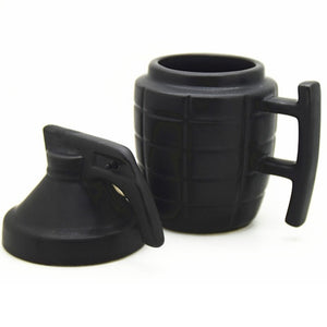 with Lid Grenade Coffee Mugs Creatives Novelty Practical Water cup Funny Personality Gifts  quality Bomb cafe Mug taza 280ML