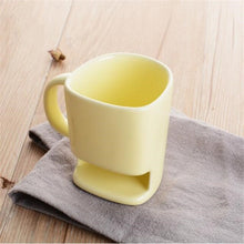 Carregar imagem no visualizador da galeria, Coffee Cup Creative Coffee Mug With Biscuit Cookie Dessert Pocket Funny Mug Ceramic Mugs Tea Cup Drinkware

