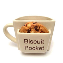 Carregar imagem no visualizador da galeria, Creative Coffee Mug with Biscuit Cookie Dessert Pocket Funny Mug Ceramic Mugs for Coffee Tea Cup Travel Coffee Cup
