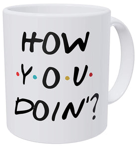 I'm Joey, How You Doin Friends 11 Ounces Funny Coffee Mug 350ml Milk Tea Cup