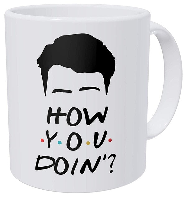 I'm Joey, How You Doin Friends 11 Ounces Funny Coffee Mug 350ml Milk Tea Cup