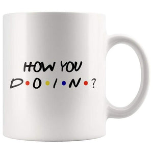 I'm Joey, How You Doin Friends 11 Ounces Funny Coffee Mug 350ml Milk Tea Cup