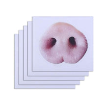 Carregar imagem no visualizador da galeria, 5Pcs Funny Pig Nose Cat Best Friend Love Bag Cup Sticker Fridge Decal Mug Decor stickers bedroom decor	wall sticker wall decor
