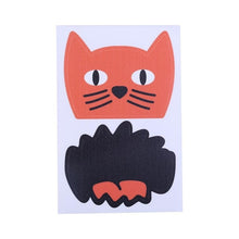 Carregar imagem no visualizador da galeria, 5Pcs Funny Pig Nose Cat Best Friend Love Bag Cup Sticker Fridge Decal Mug Decor stickers bedroom decor	wall sticker wall decor
