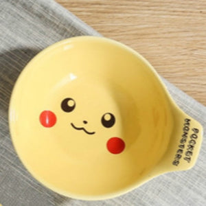 Pikachu ceramic cup milk mugcreative cartoon water cup monster bowl dishes Pocket Monsters cutlery set Funny strange gift CL0931