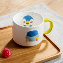 Carregar imagem no visualizador da galeria, Pikachu ceramic cup milk mugcreative cartoon water cup monster bowl dishes Pocket Monsters cutlery set Funny strange gift CL0931
