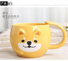 Carregar imagem no visualizador da galeria, Pikachu ceramic cup milk mugcreative cartoon water cup monster bowl dishes Pocket Monsters cutlery set Funny strange gift CL0931
