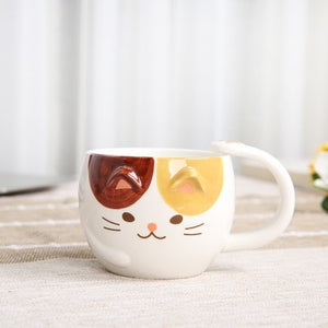 Pikachu ceramic cup milk mugcreative cartoon water cup monster bowl dishes Pocket Monsters cutlery set Funny strange gift CL0931