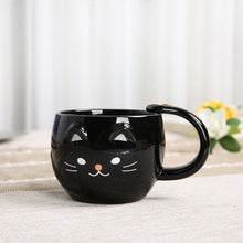 Carregar imagem no visualizador da galeria, Pikachu ceramic cup milk mugcreative cartoon water cup monster bowl dishes Pocket Monsters cutlery set Funny strange gift CL0931
