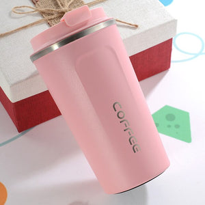 Coffee Mug Cup 510ml Funny Thermo Mug Stainless Steel Creative Coffee Cup Travel Cup Eco Friendly Double Bottom Mugs for Tea